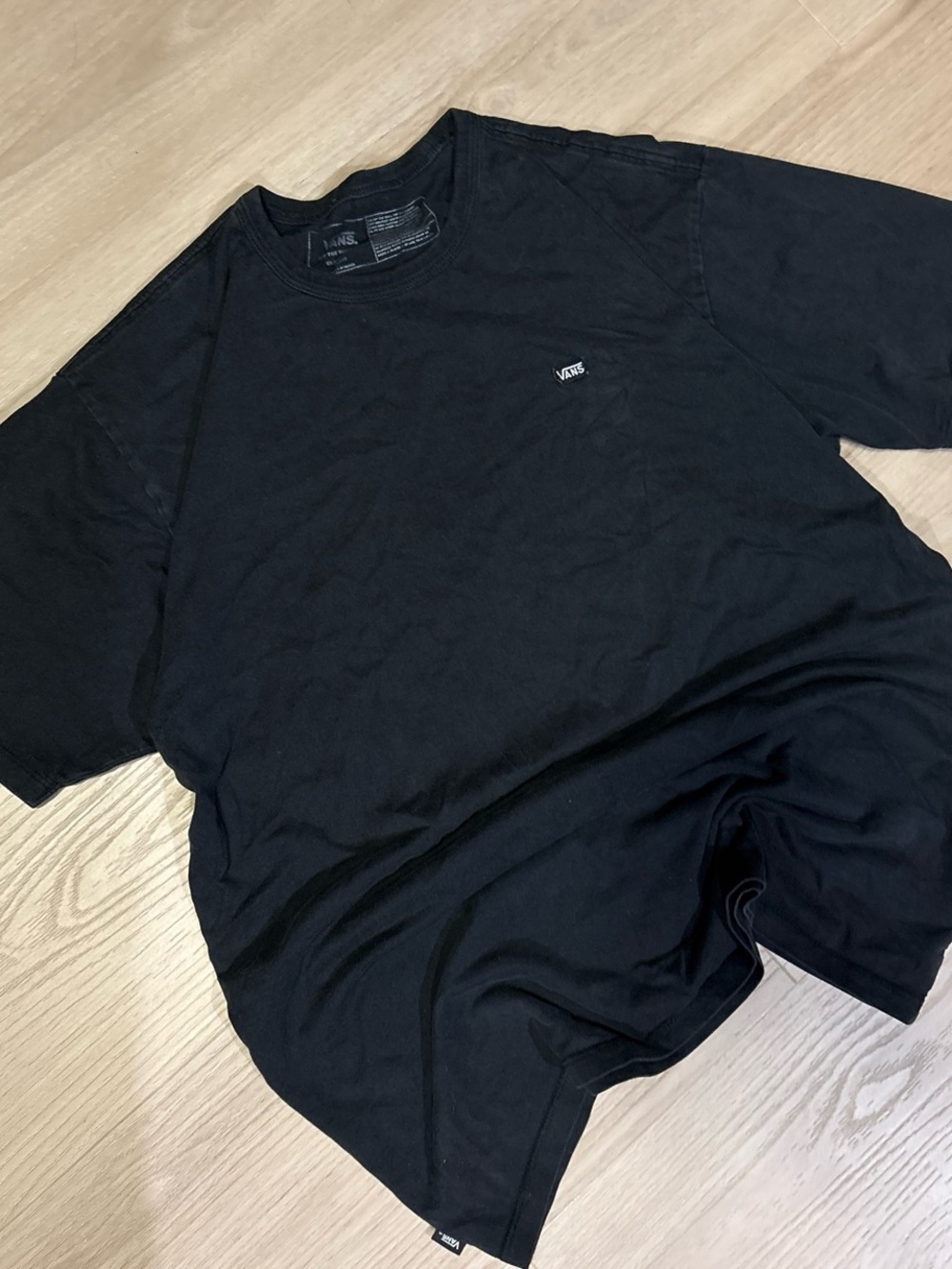 Vans Black Short Sleeve Crew Tee